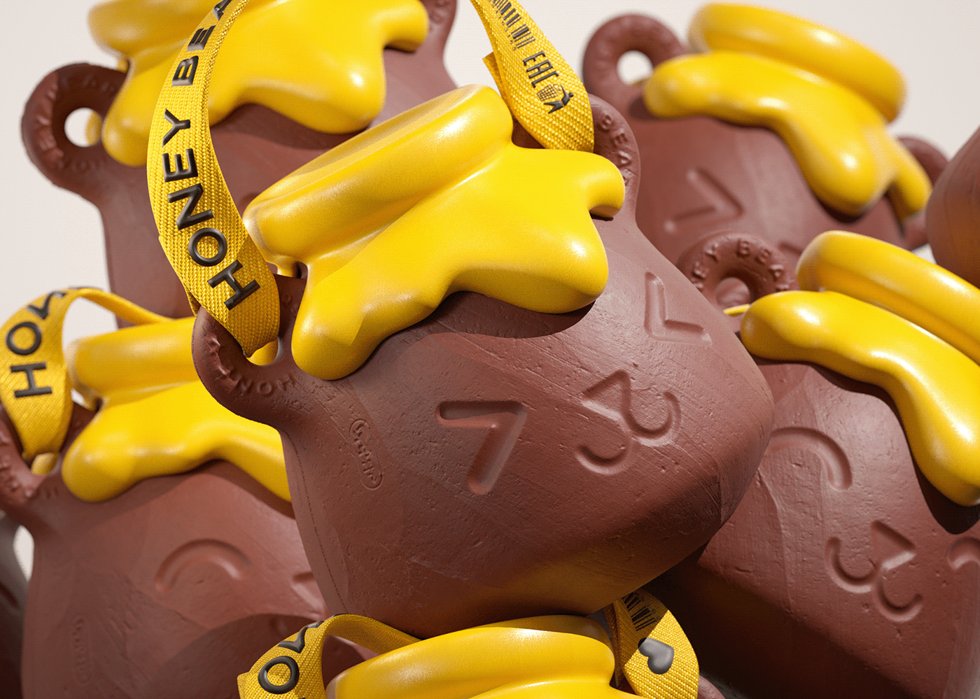 HONEY BEAR，packing design，originality，product design，