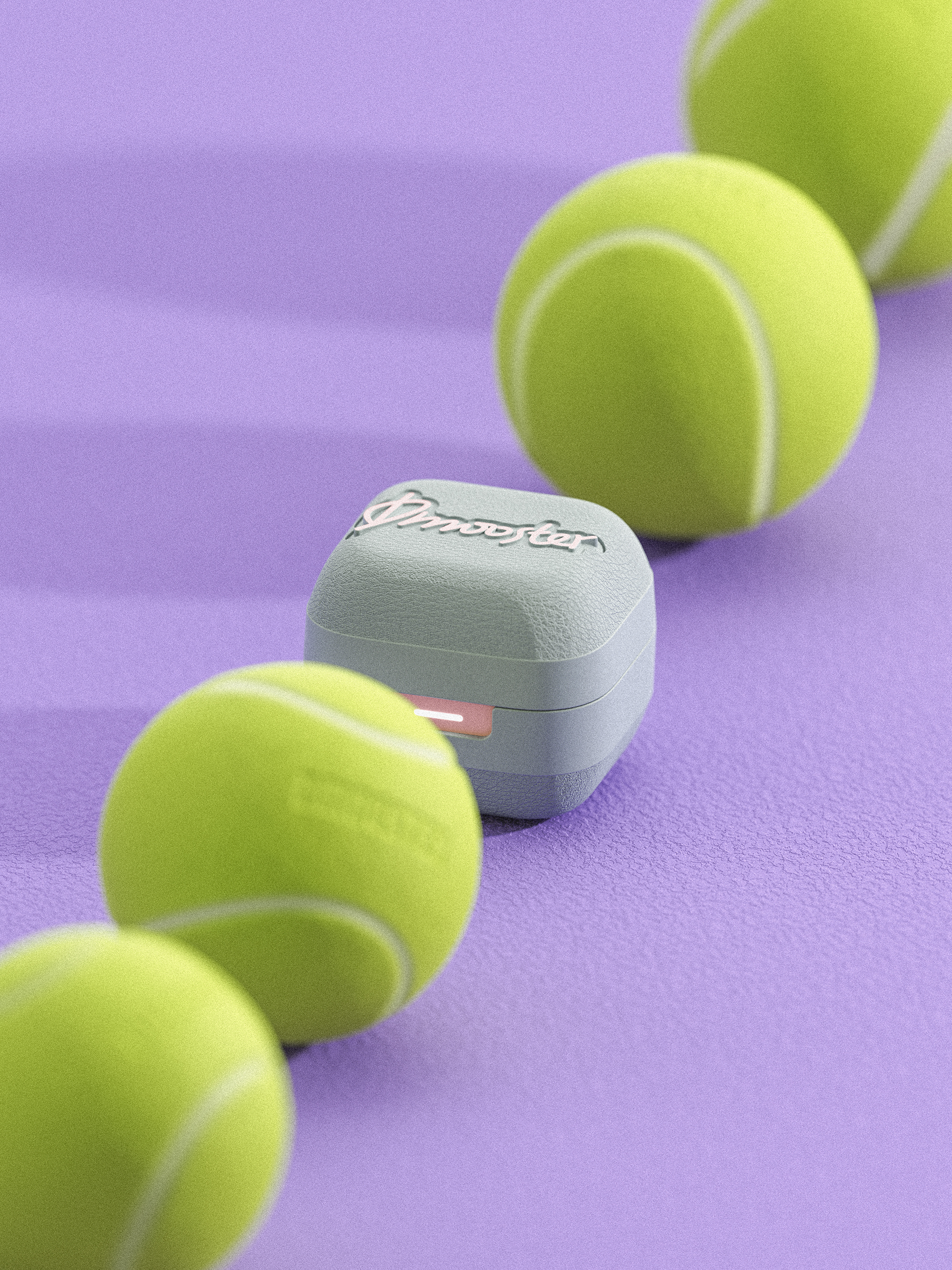 Big Monster，dmooster，Clip-Ear Headphones，Bluetooth headset，industrial design，Render，Chaopin，Tide card，