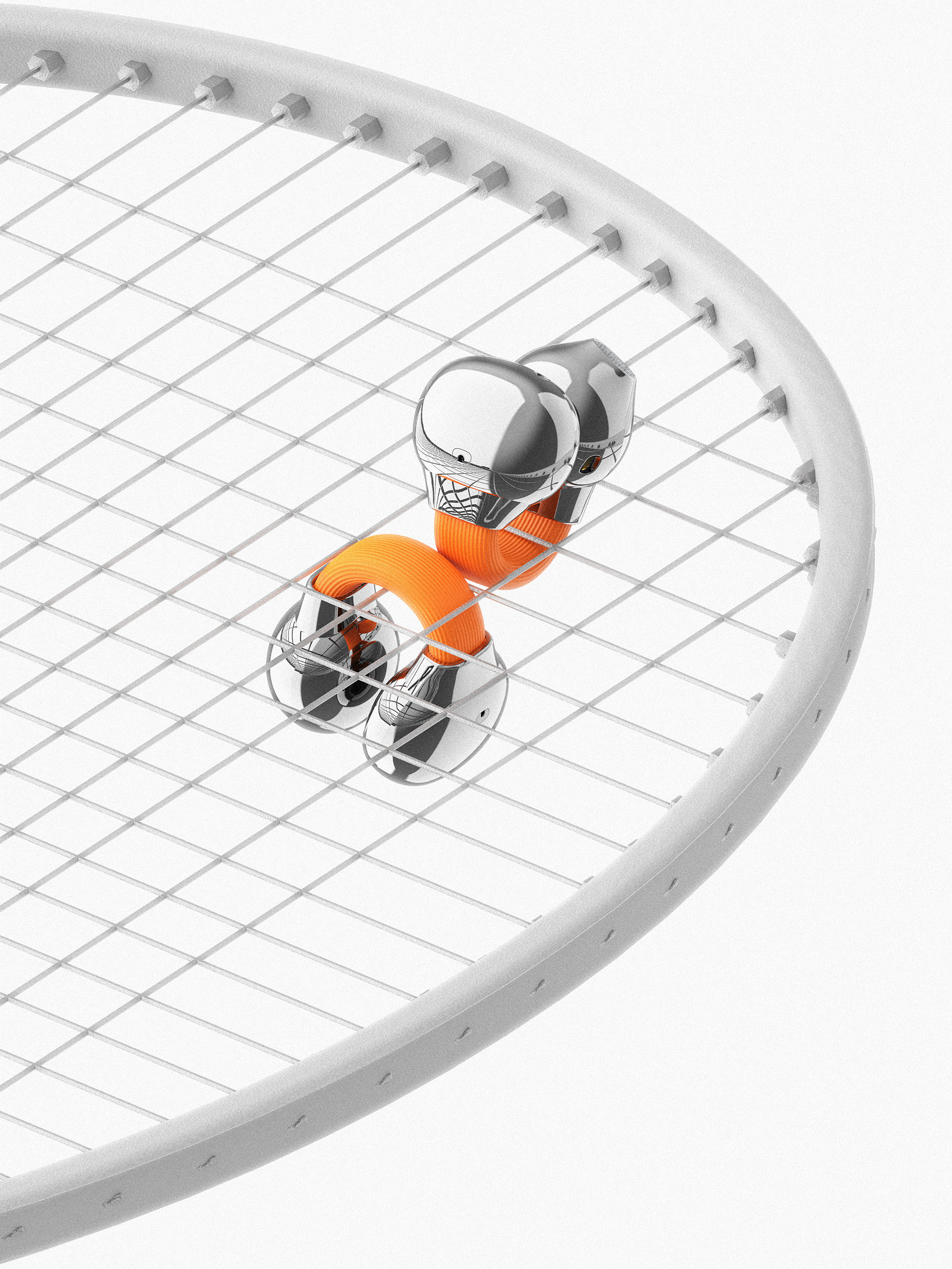 Big Monster，dmooster，Clip-Ear Headphones，Bluetooth headset，industrial design，Render，Chaopin，Tide card，