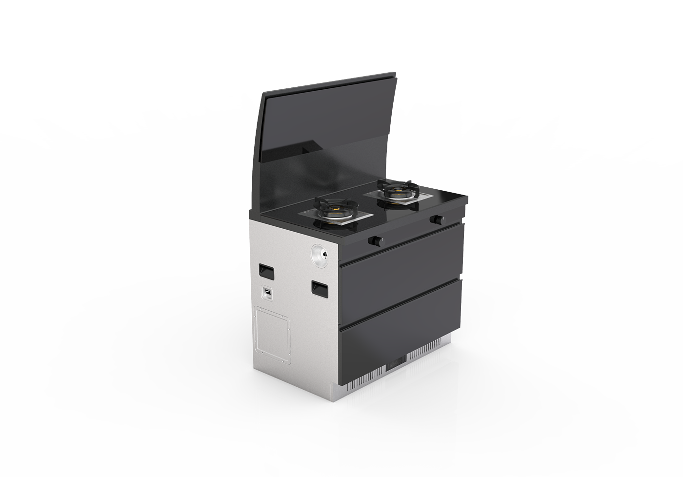 household electrical appliances，Kitchen appliances，Integrated stove，household，concept，