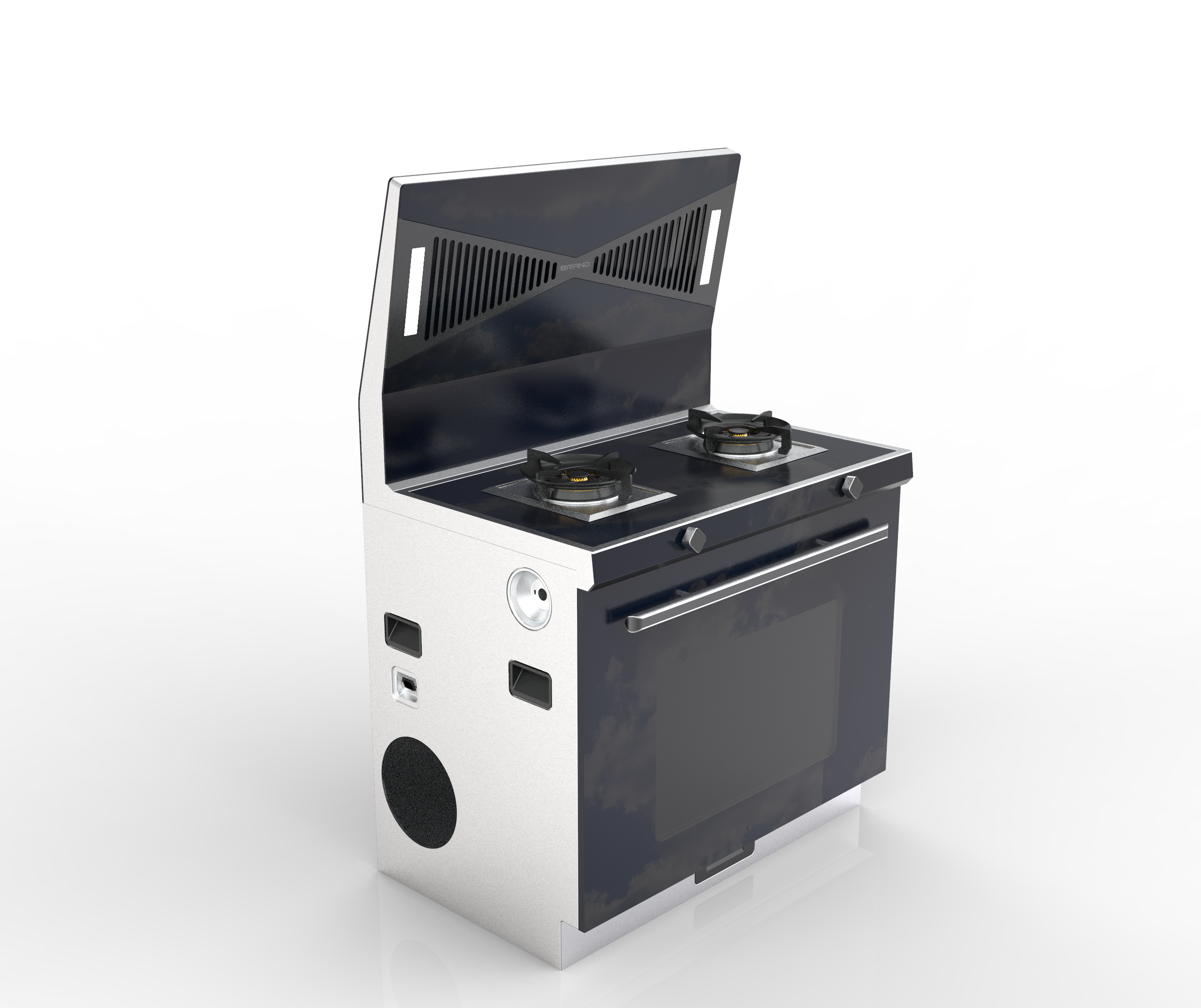 household electrical appliances，Kitchen appliances，Integrated stove，household，concept，