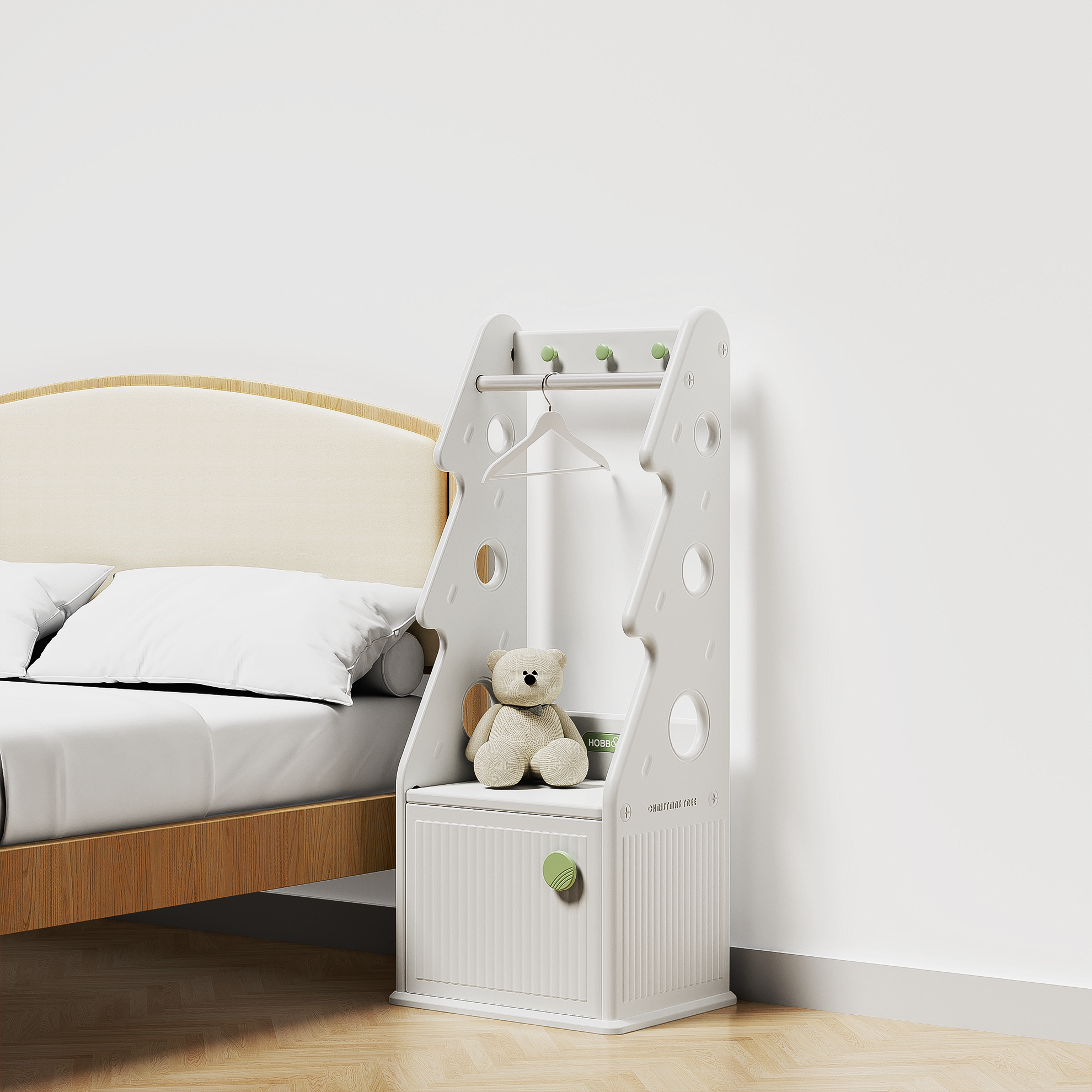 bedside cupboard，Coat rack，