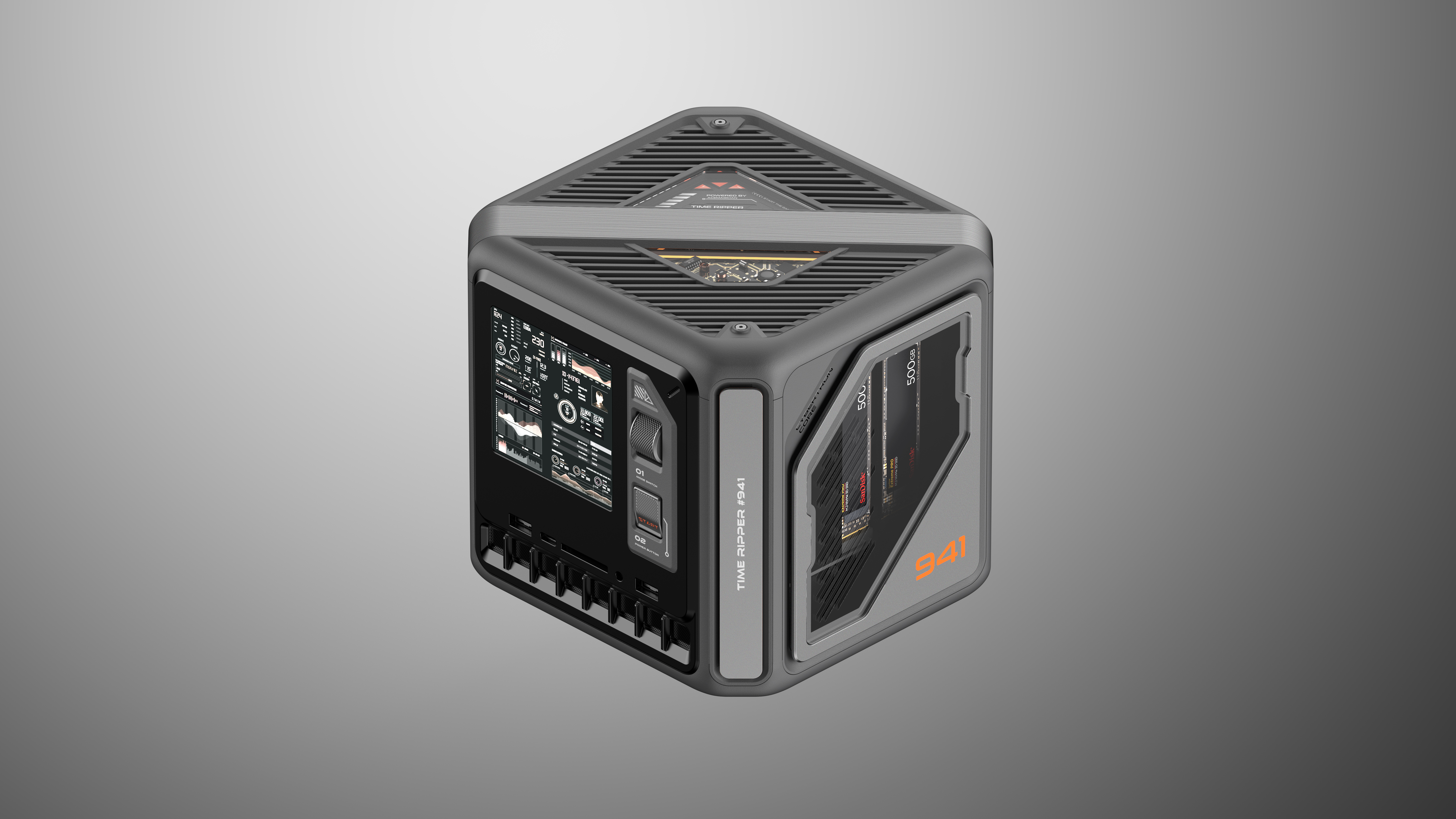 minipc，Mini host，Consumer electronics，Mecha wind，Functional wind，Cyber，Game console，Game peripherals，