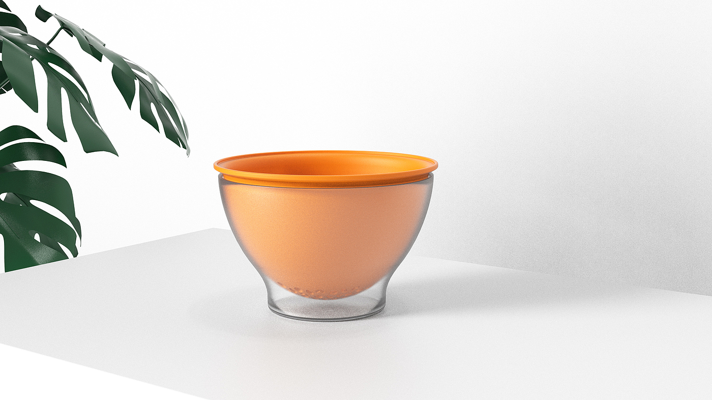 Drain basket，Receive，Kitchen supplies，Appearance design，Design case sharing，One person food，Shanghai Design Company，