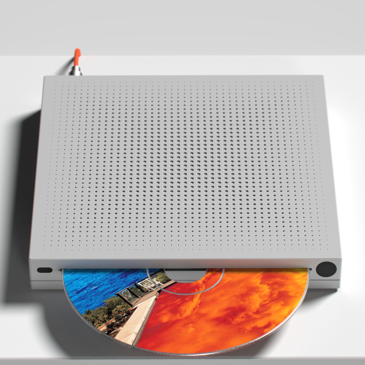 CD player，orion，Industrial style，Modern aesthetics，