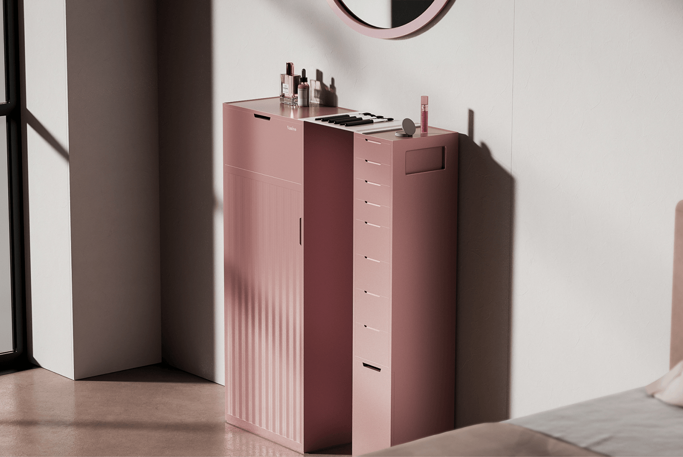 Vanivo，Beauty Cart，product design，conceptual design，