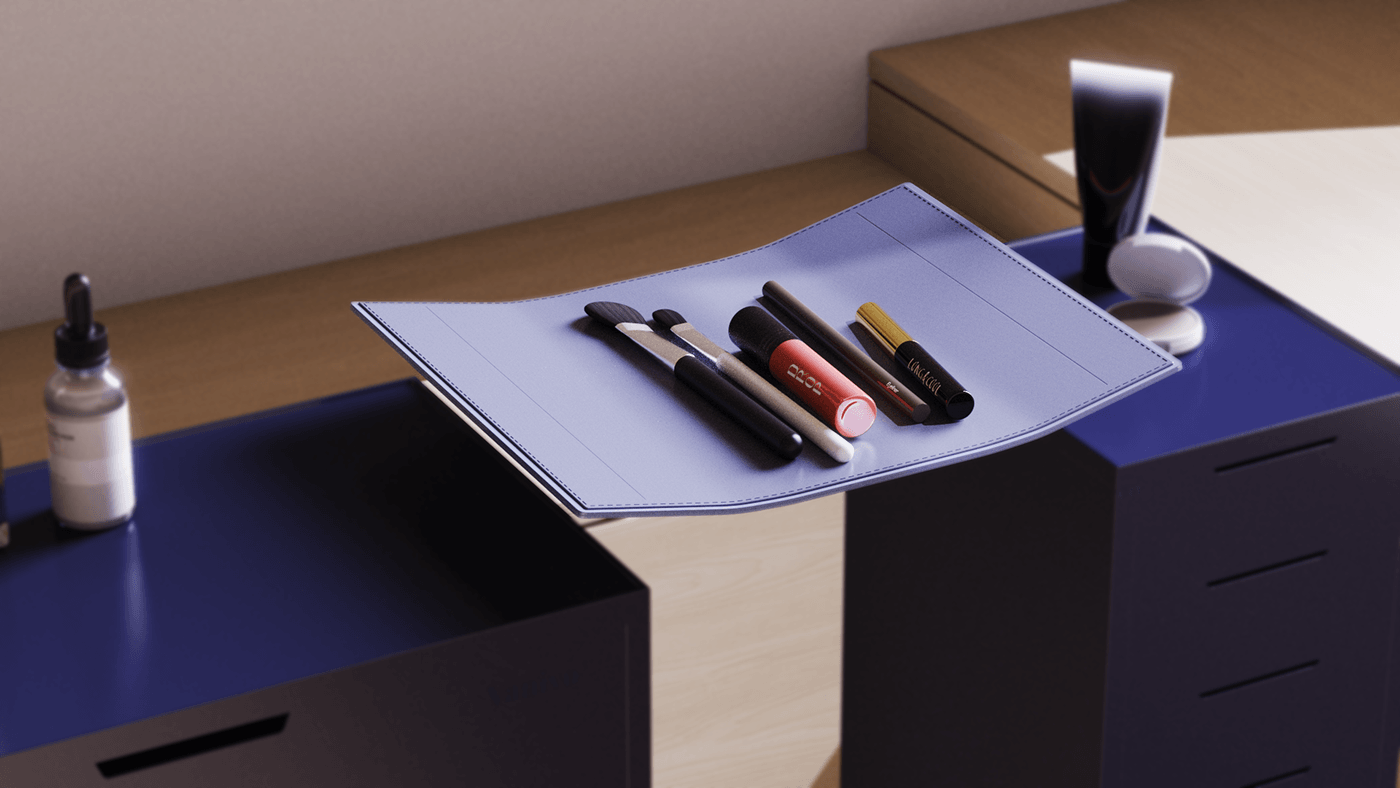 Vanivo，Beauty Cart，product design，conceptual design，