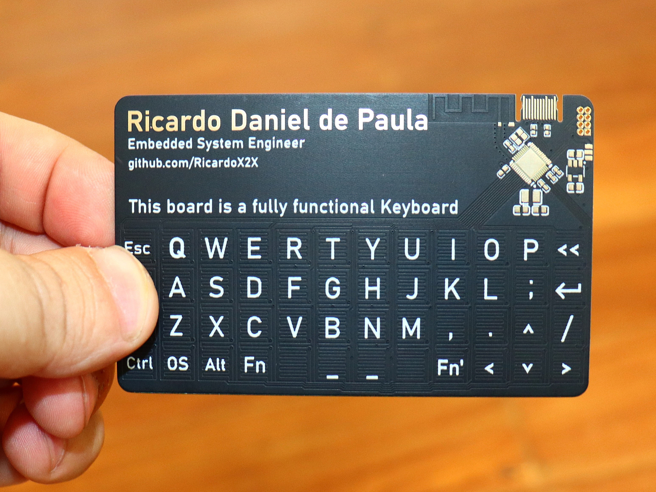 business card，Circuit board，keyboard，multi-function，USB-C，