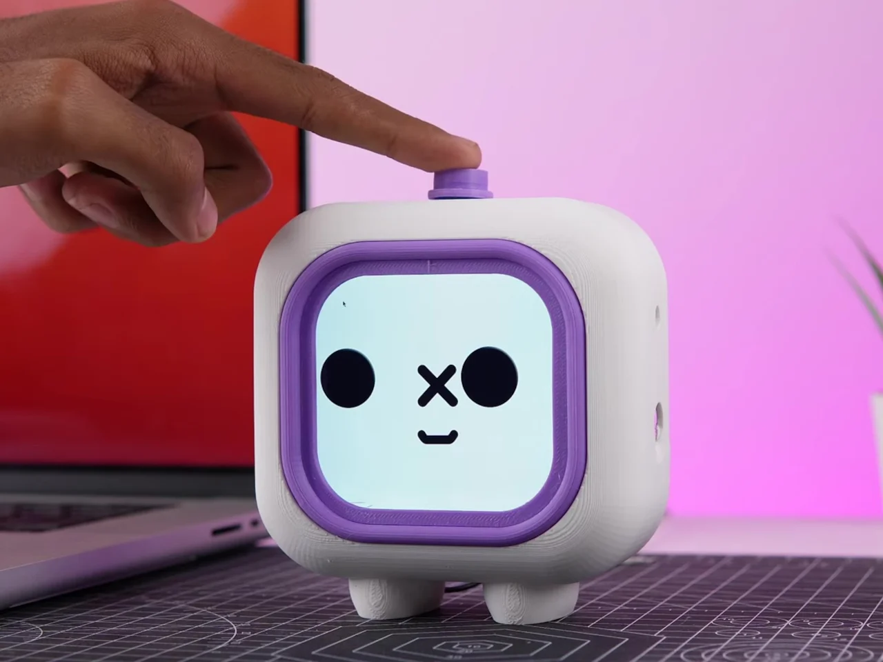 Pomodoro Bot，Tomato working method，Desktop robot，Ambient light sensor，