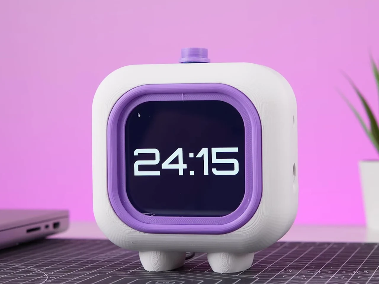 Pomodoro Bot，Tomato working method，Desktop robot，Ambient light sensor，