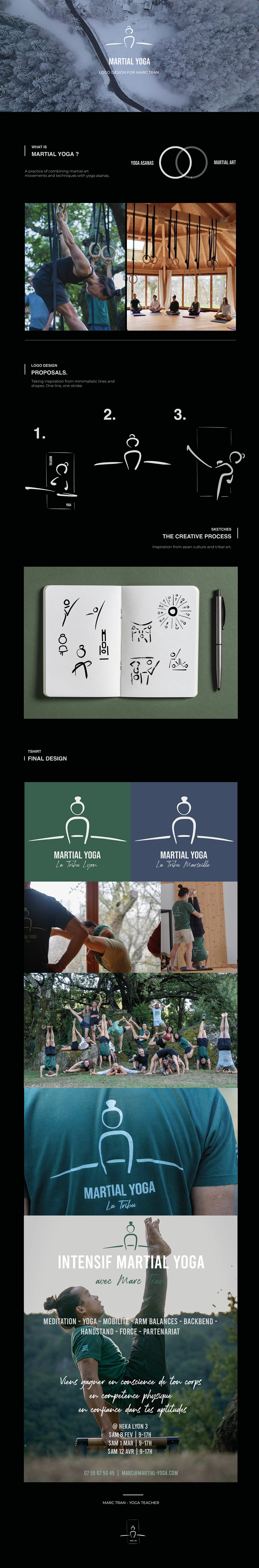 Yoga，Logo Design，Logo design，Art guidance，