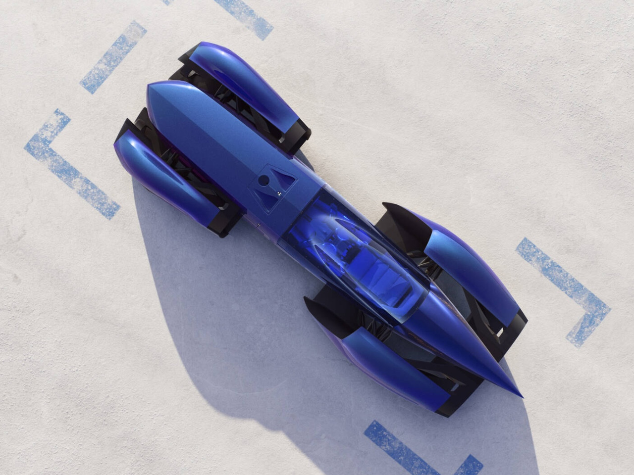 Renault，Batmobile，Concept electric car，aluminum carbon fiber，steel alloy，