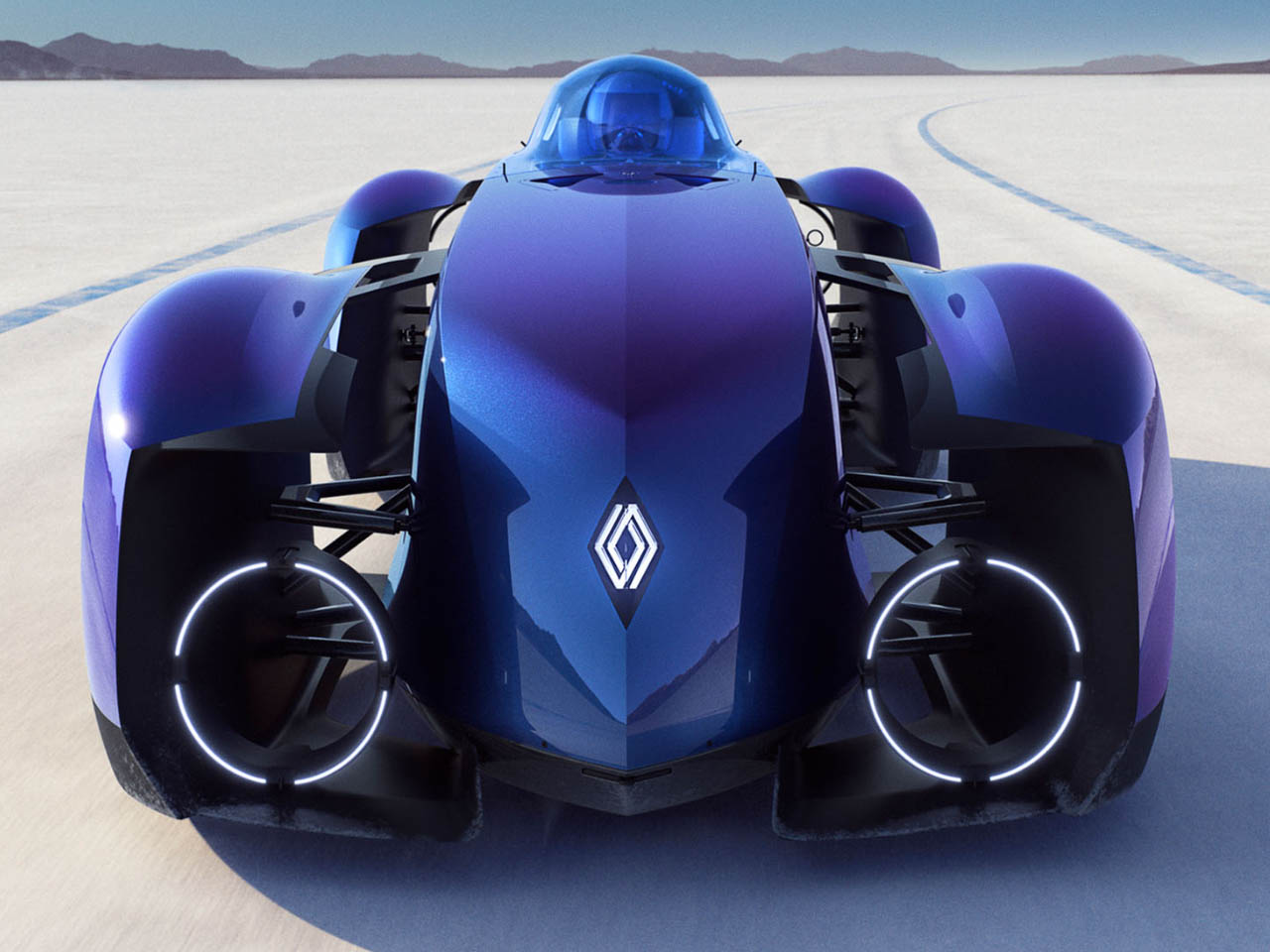 Renault，Batmobile，Concept electric car，aluminum carbon fiber，steel alloy，