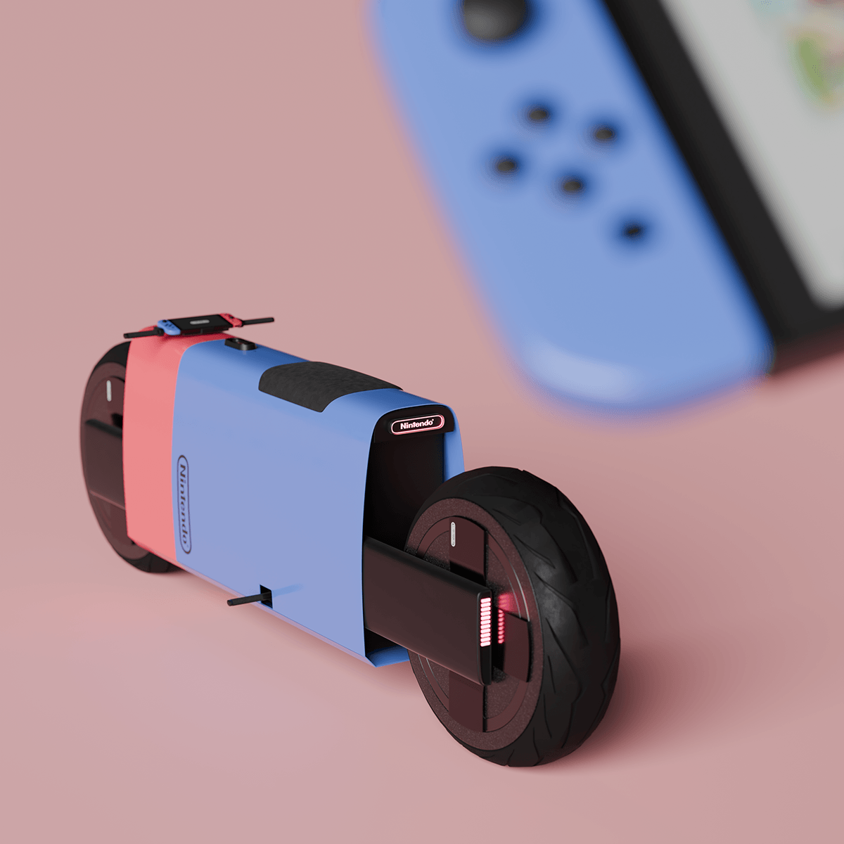 Nintendo Motorcycle，vehicle，motorcycle，Nintendo，