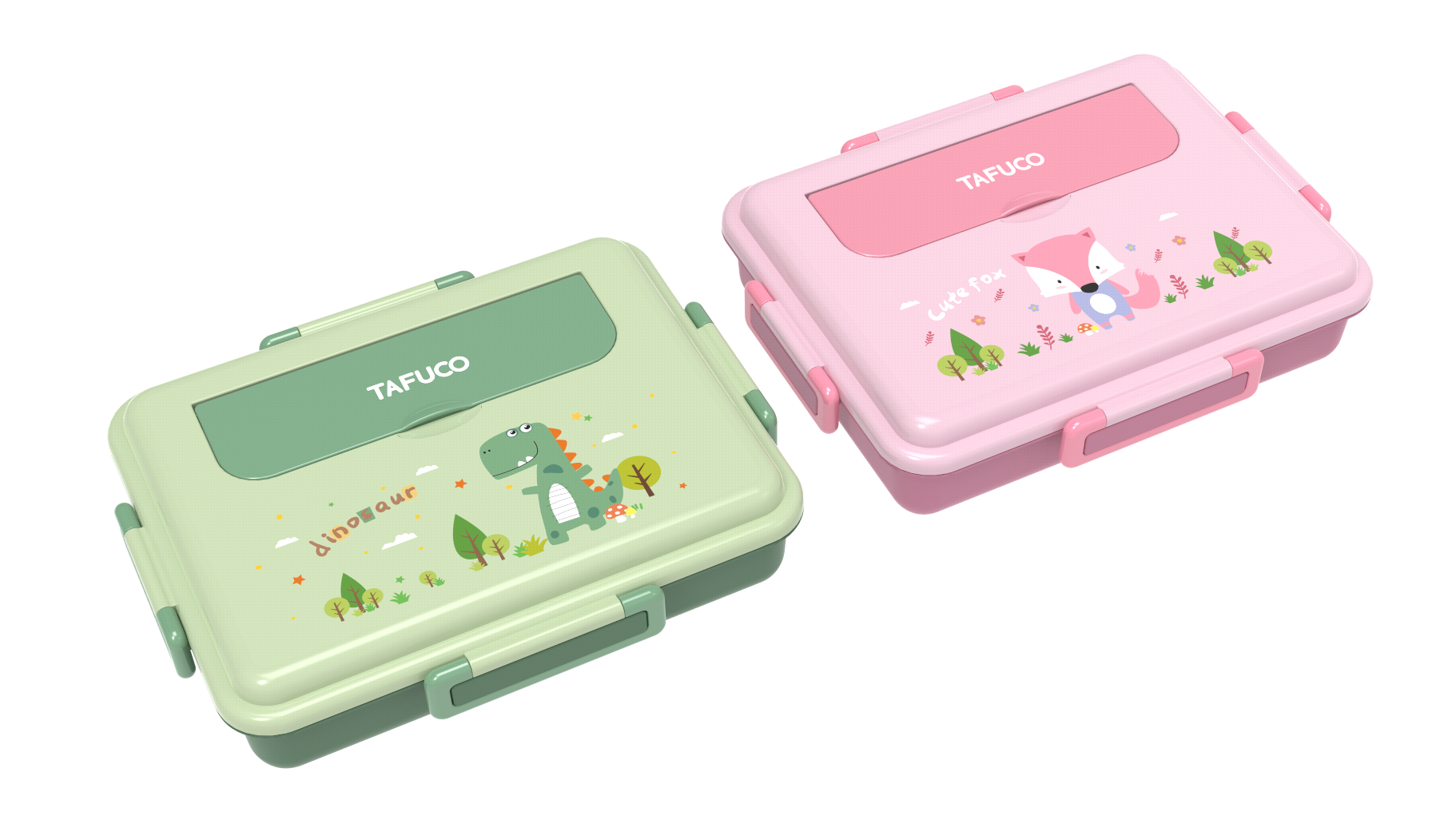 Water cup，vacuum cup，flower receptacle，Rendering，design sketch，Dinner plate，Lunch box，Color matching，