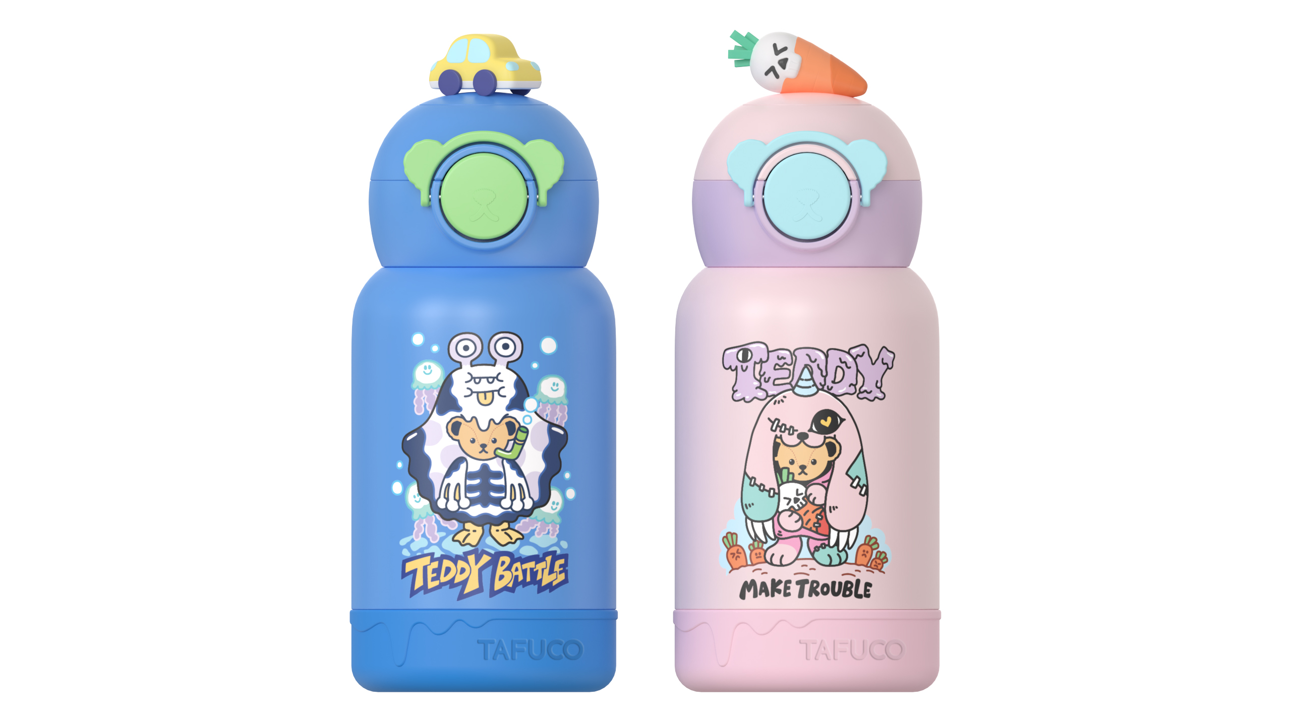 Water cup，vacuum cup，flower receptacle，Rendering，design sketch，Dinner plate，Lunch box，Color matching，