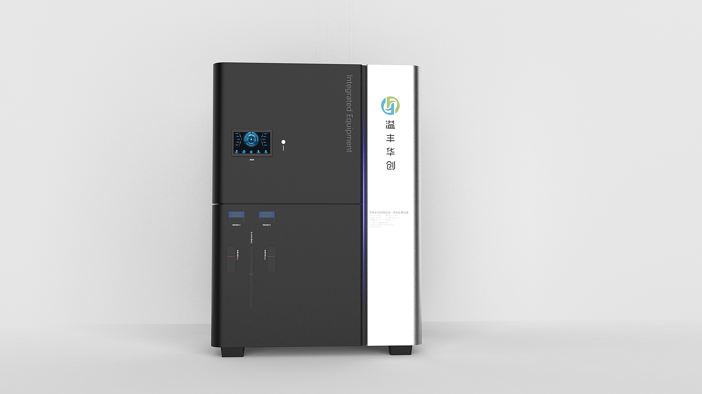 Chassis，product design，Appearance design，industrial design，Sulfuric acid recovery integrated machine，environment protection，equipment，Chassis，