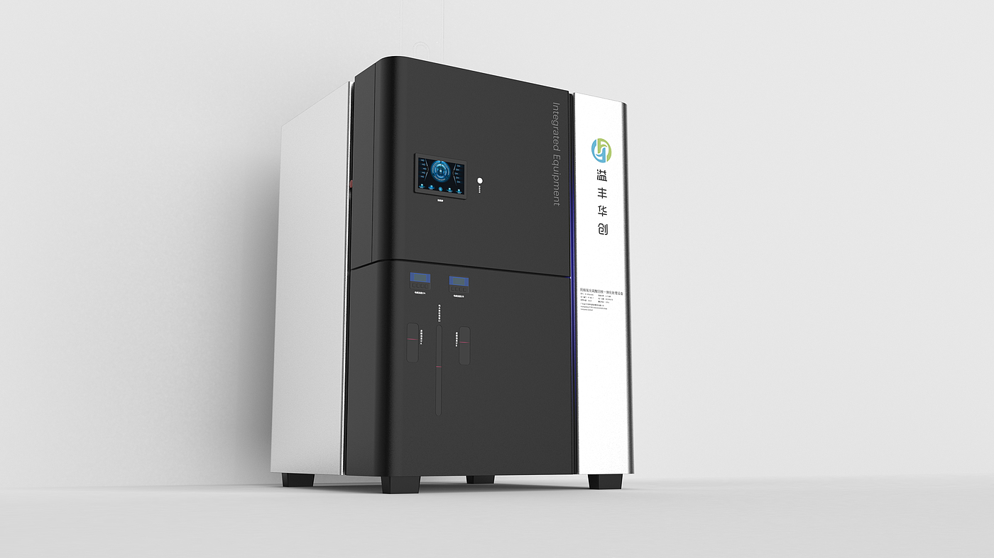 Chassis，product design，Appearance design，industrial design，Sulfuric acid recovery integrated machine，environment protection，equipment，Chassis，