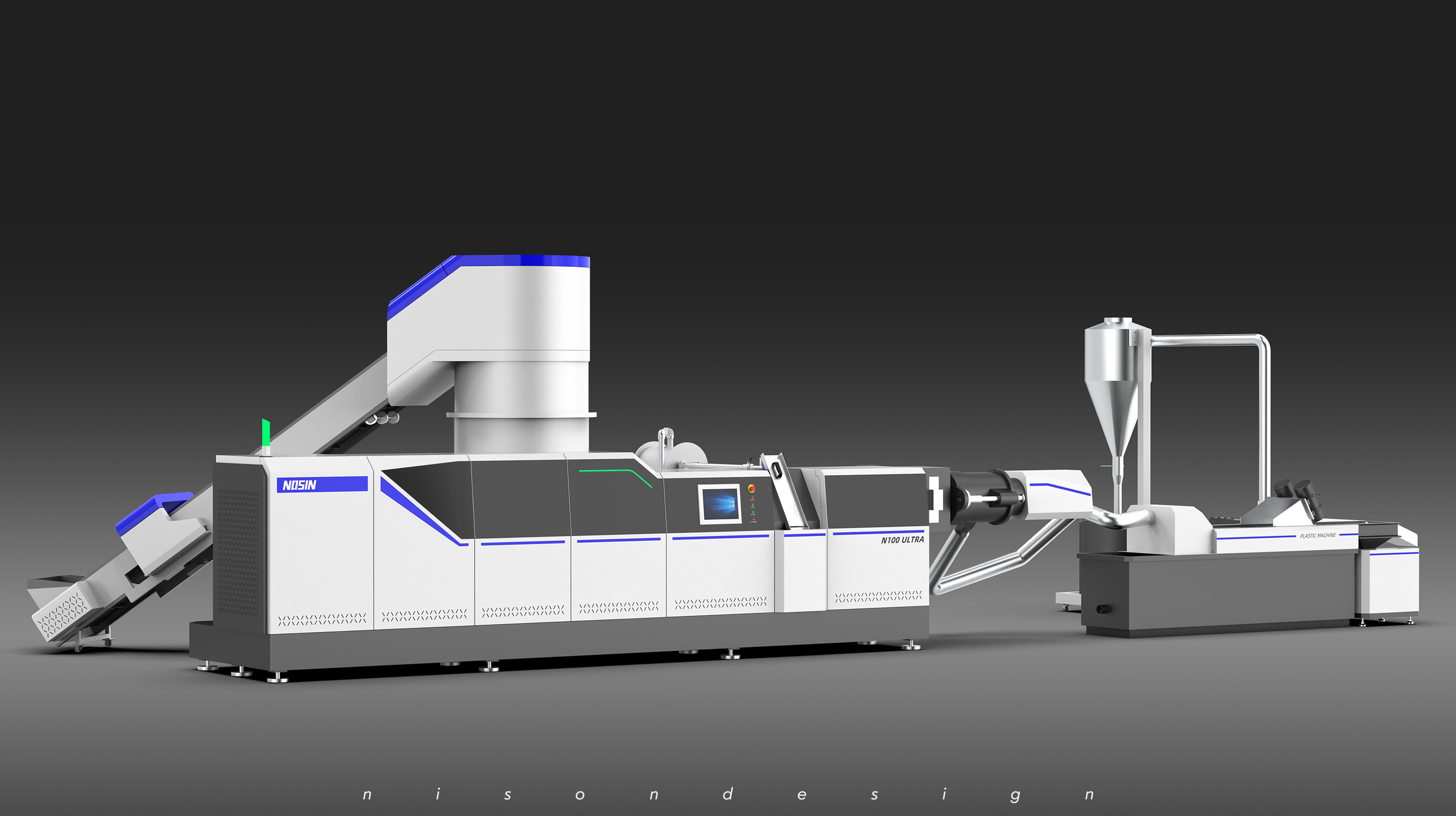 industrial design，Sheet metal equipment，Sheet metal structure，Rubber and plastic equipment，granulator，
