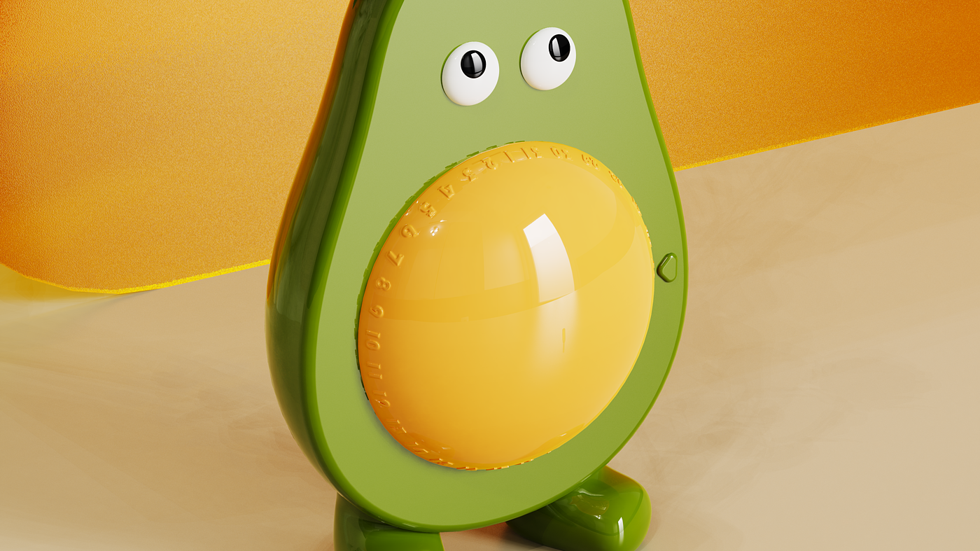 Ornaments，Decorative ornaments，vase，lovely，avocado，Ins，
