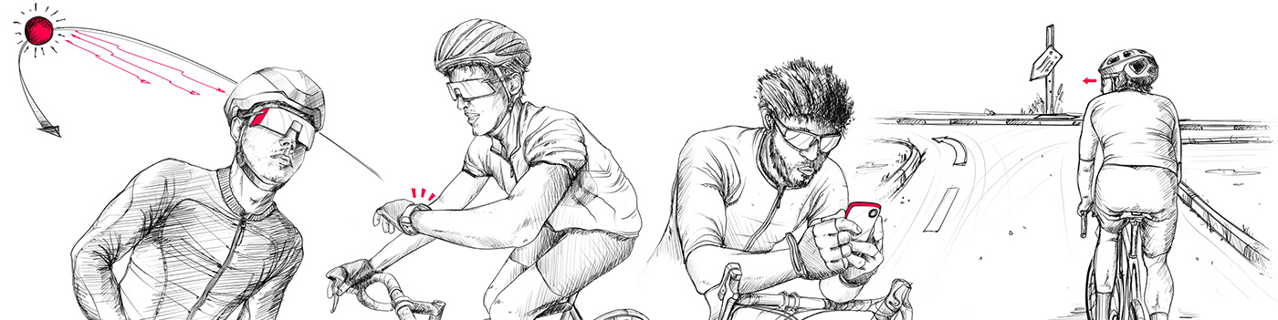 ONERA，glasses，Outdoor equipment，product design，