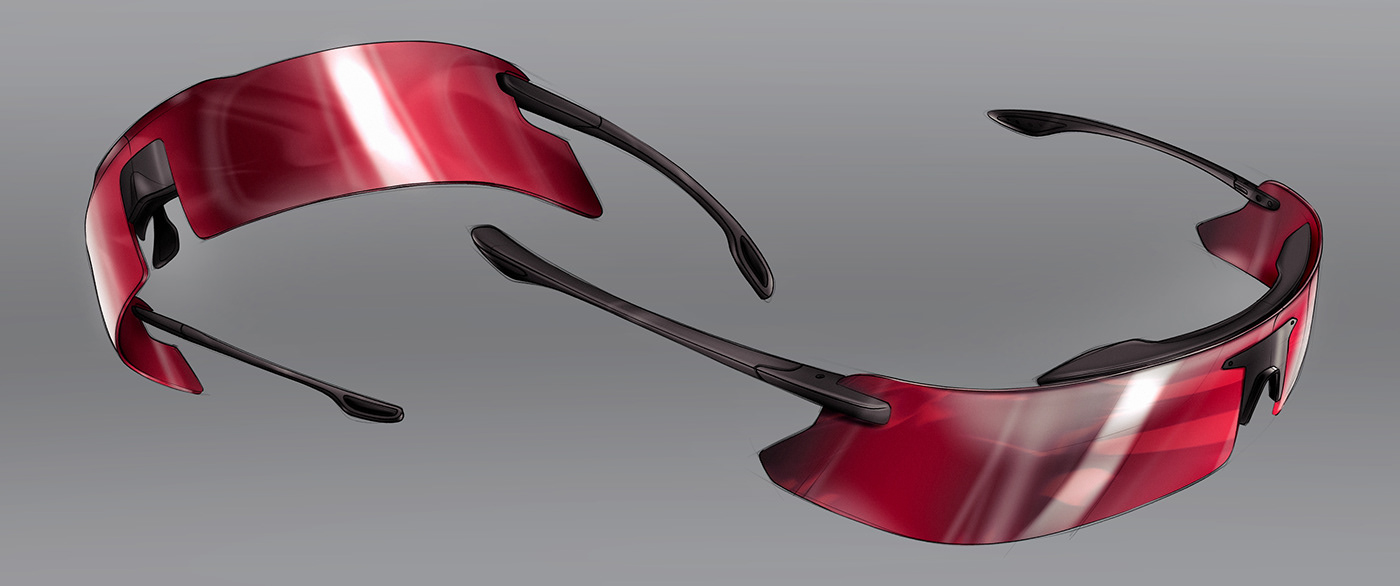 ONERA，glasses，Outdoor equipment，product design，