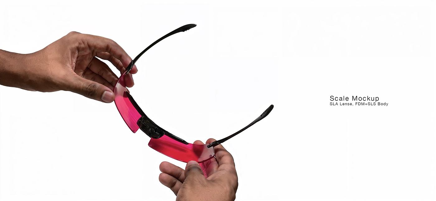 ONERA，glasses，Outdoor equipment，product design，