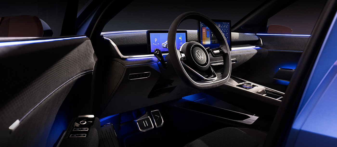 automobile，vehicle，conceptual design，Volkswagen ID.2all，