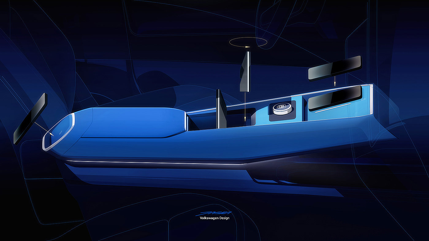 automobile，vehicle，conceptual design，Volkswagen ID.2all，