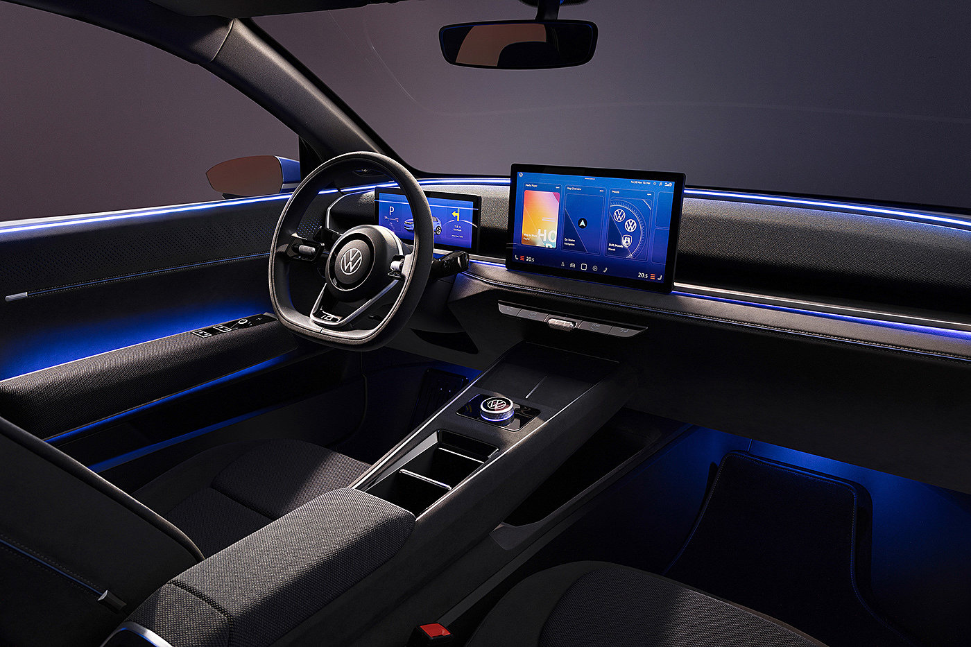 automobile，vehicle，conceptual design，Volkswagen ID.2all，