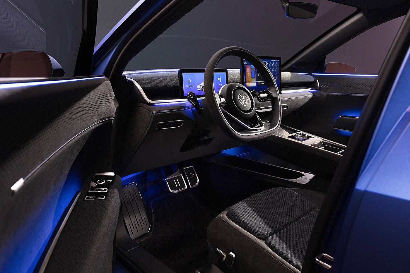 automobile，vehicle，conceptual design，Volkswagen ID.2all，