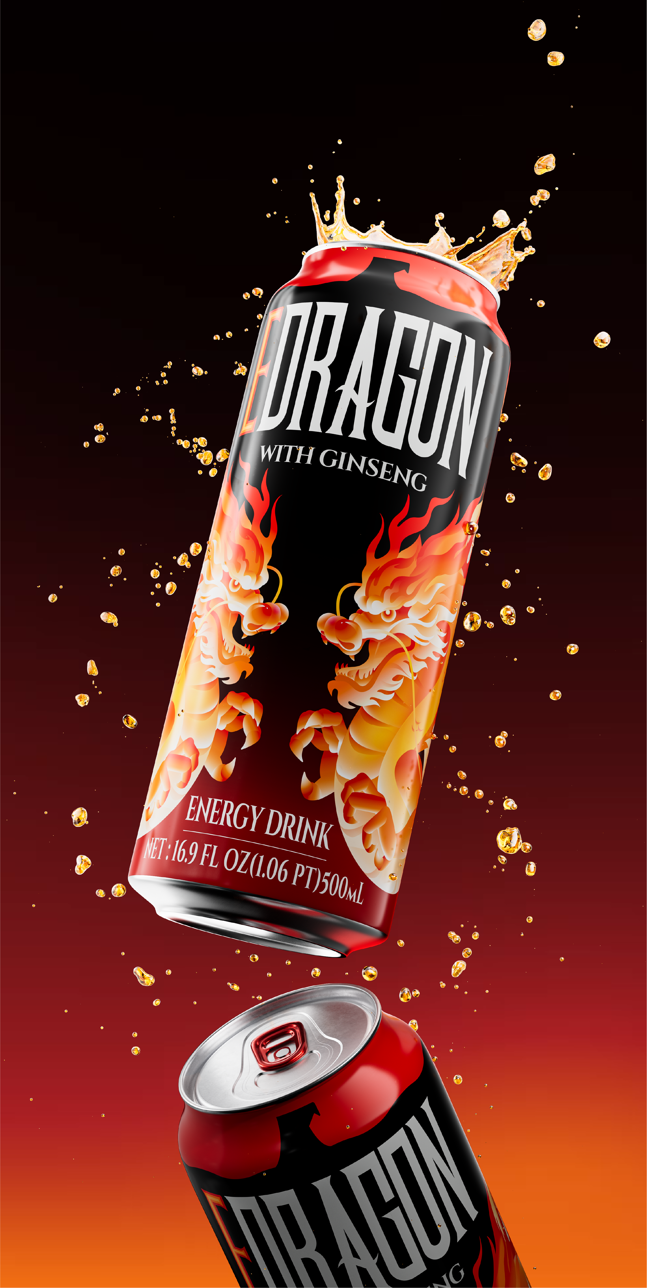 packing design，Dongpeng Beverage，beverage packaging，Illustration，packing，originality，Energy Drinks，