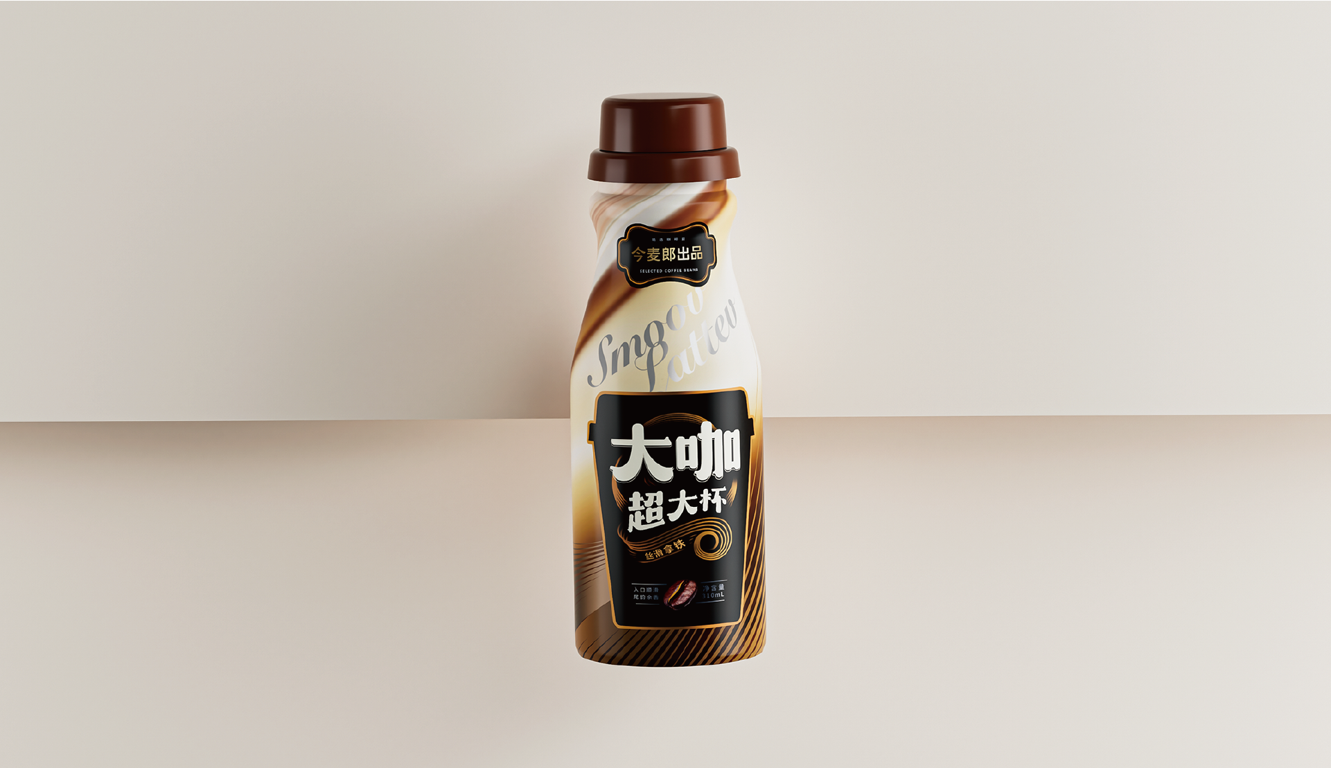 Bottle design，Packaging technology，Graphic Artist Designer，Drinks，Jinmailang，Render，