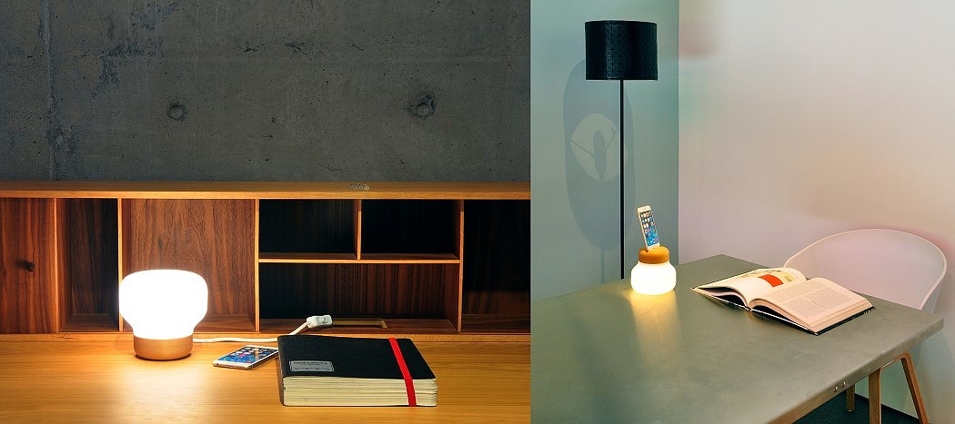 product design，multi-function，Charger，Desk lamp，