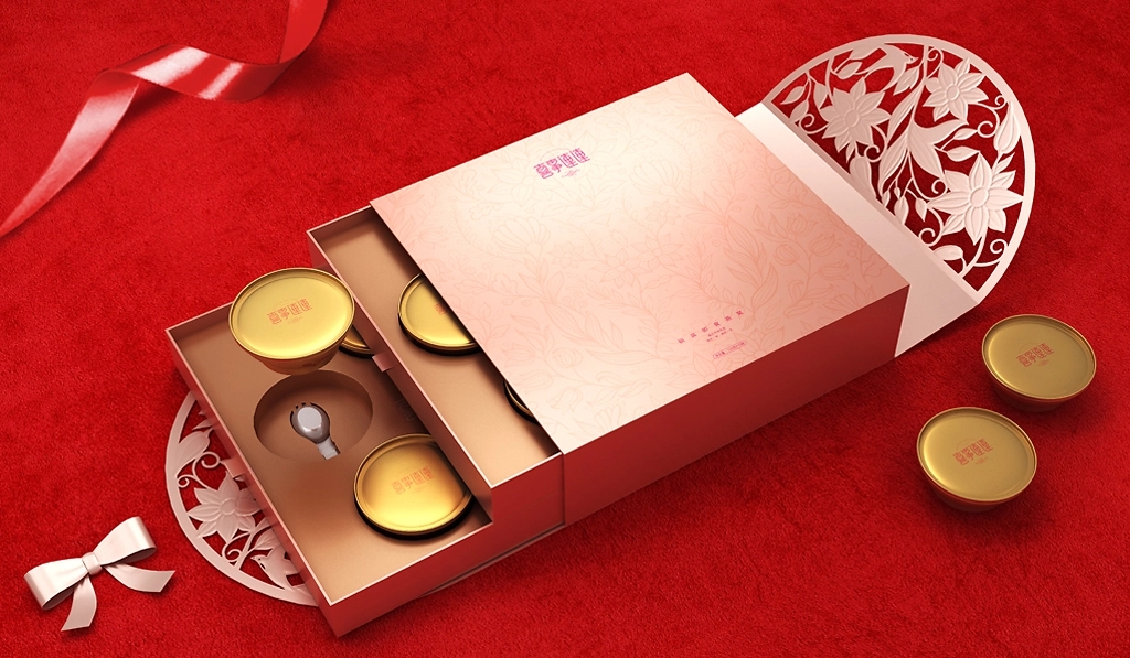 Packaging Design of Instant Bird's Nest，Wedding Bird's Nest Packaging Design，Instant Bird's Nest Packaging，