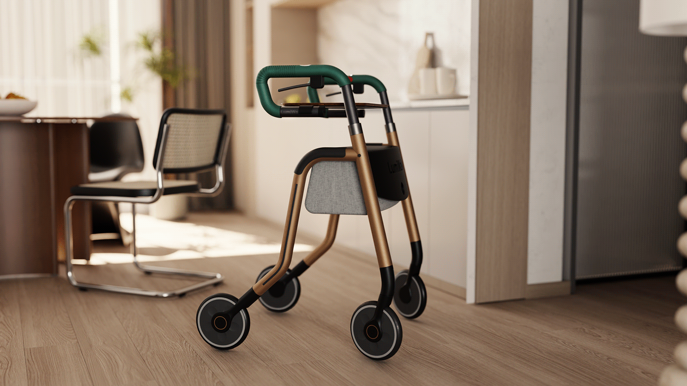 LumiWalk，Walking aid，Medical equipment，intelligence，