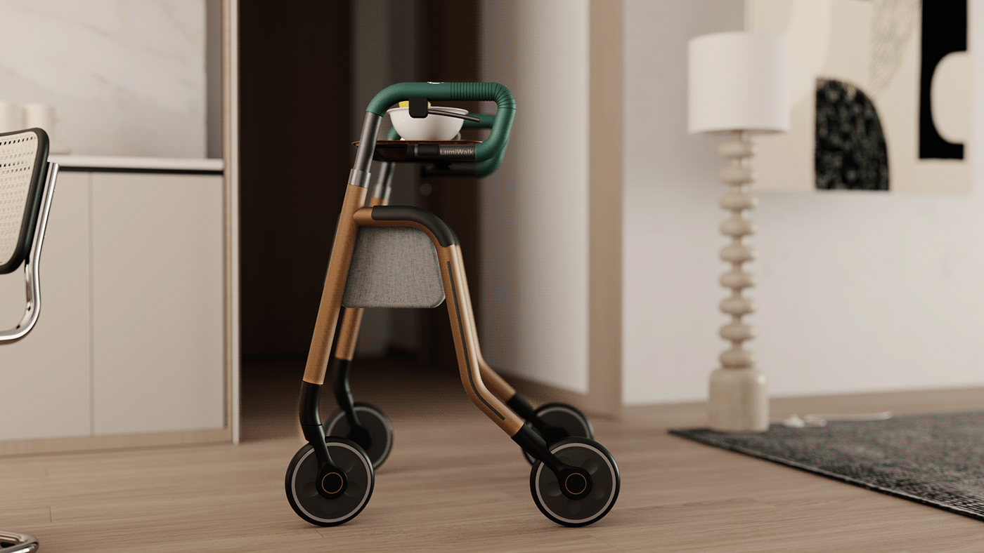 LumiWalk，Walking aid，Medical equipment，intelligence，