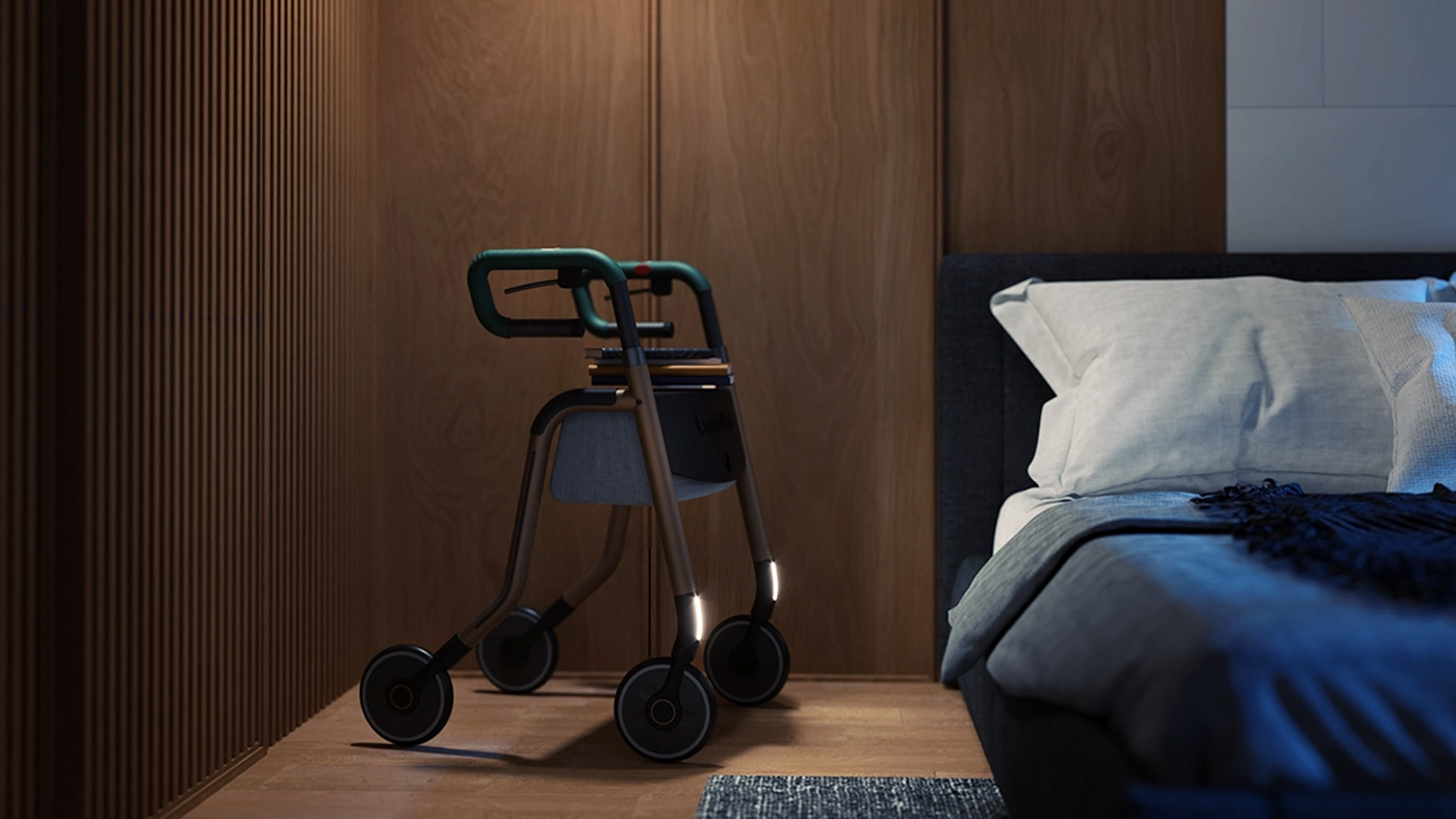 LumiWalk，Walking aid，Medical equipment，intelligence，