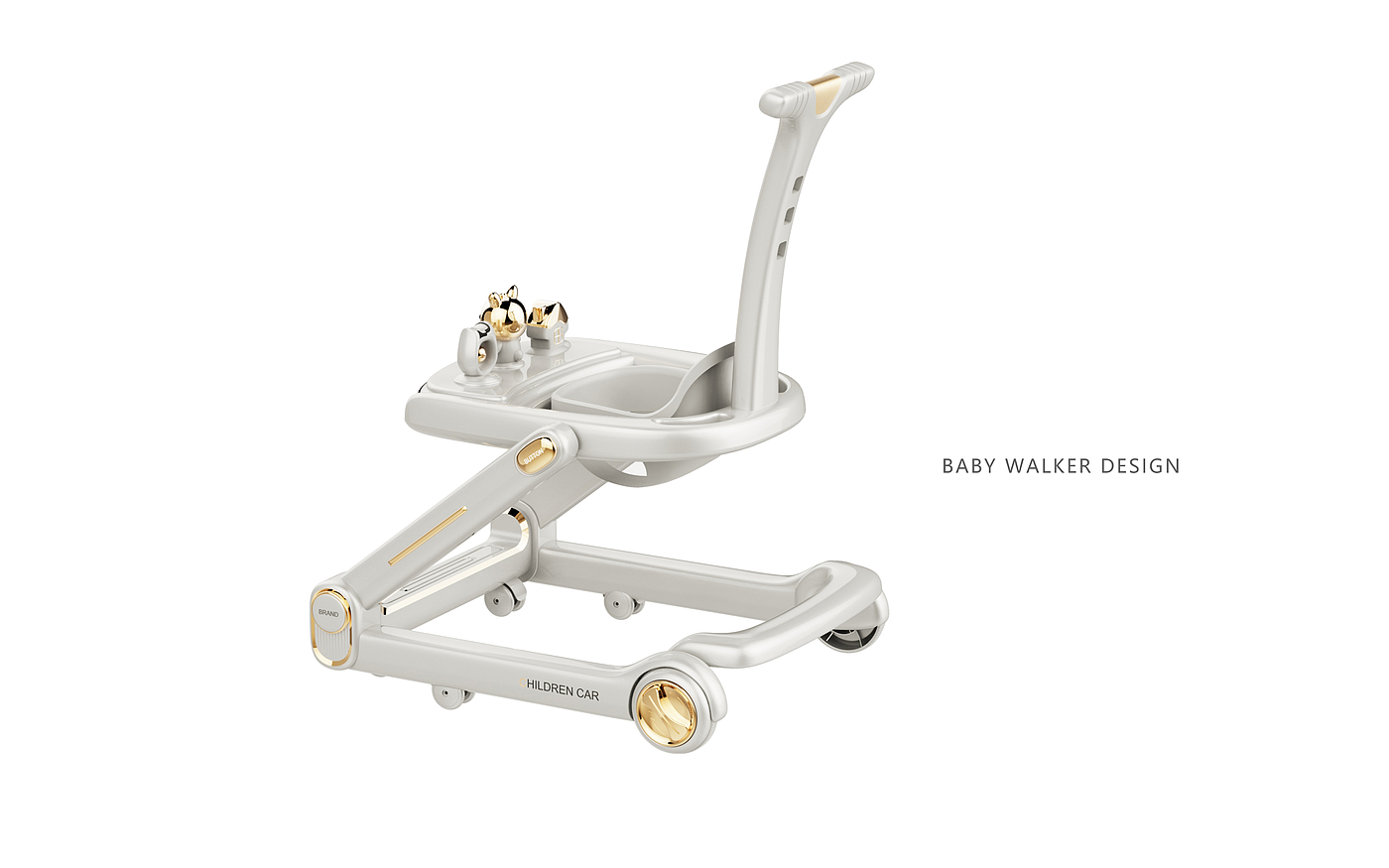 Children's Walker，product design，