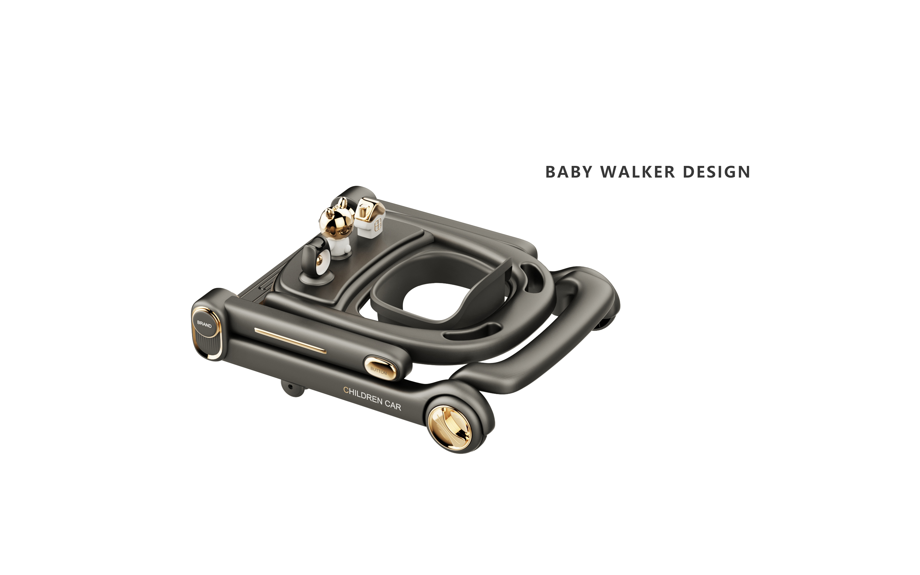 Children's Walker，product design，