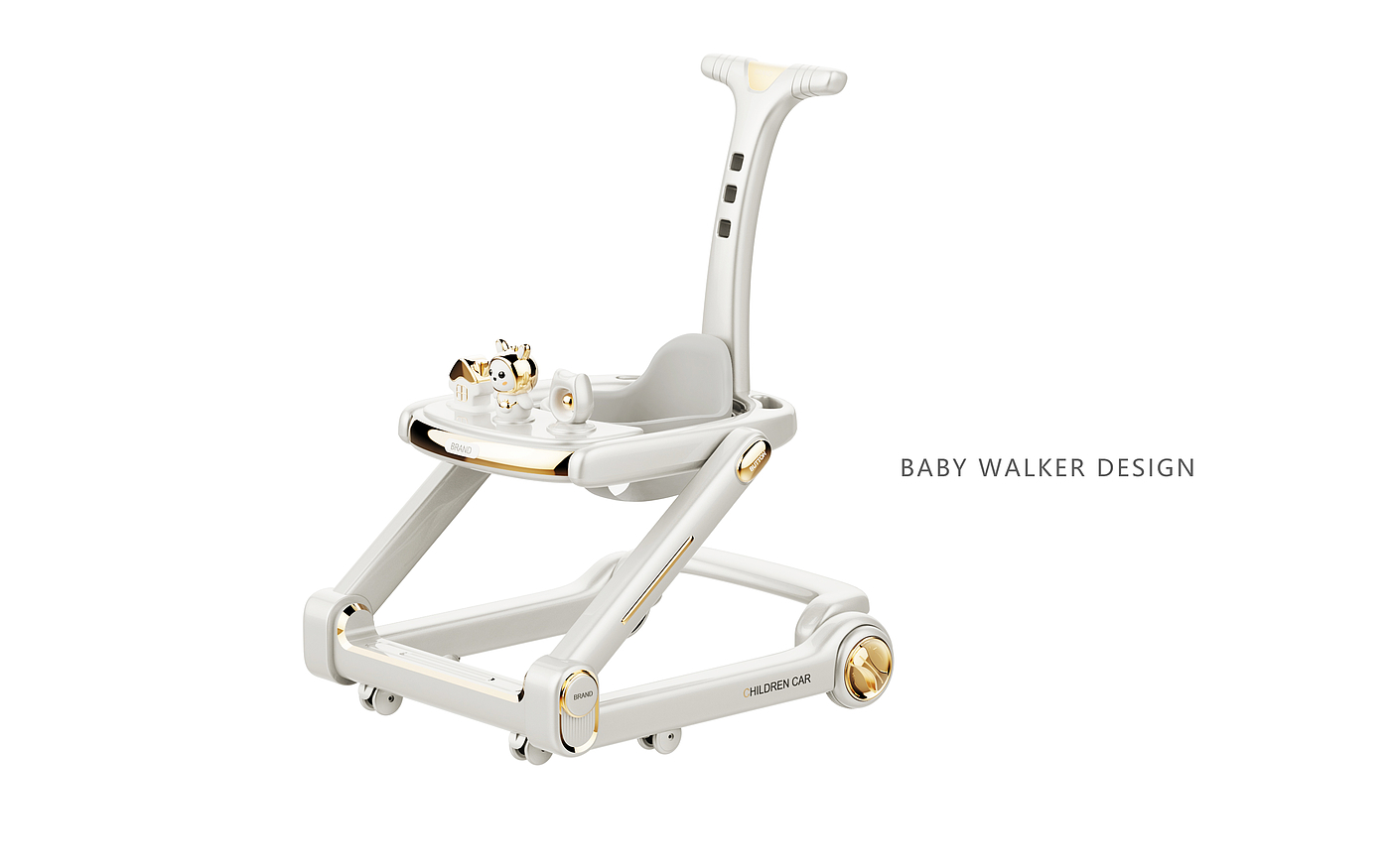 Children's Walker，product design，