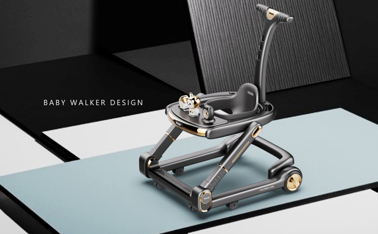 Children's Walker，product design，
