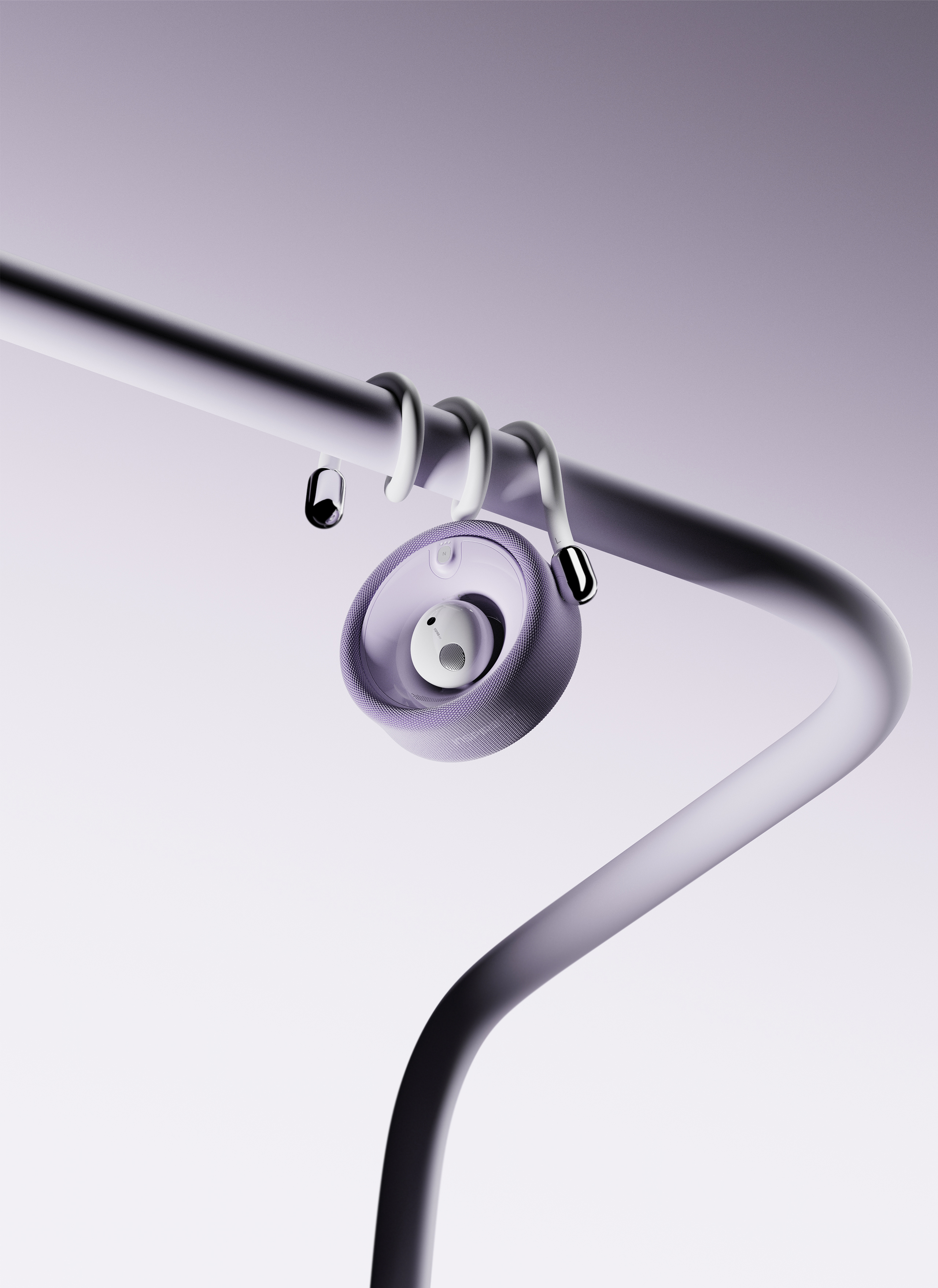 zero sense curve，product design，Digital intelligence，headset，