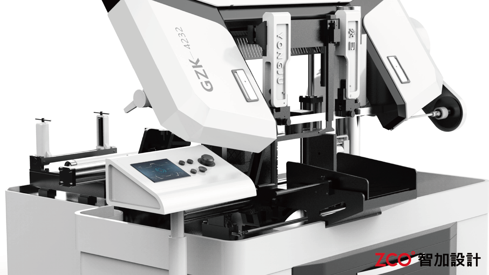 Cutting shape，Smooth lines，Color Partition，Level of Detail，Sawing machine，