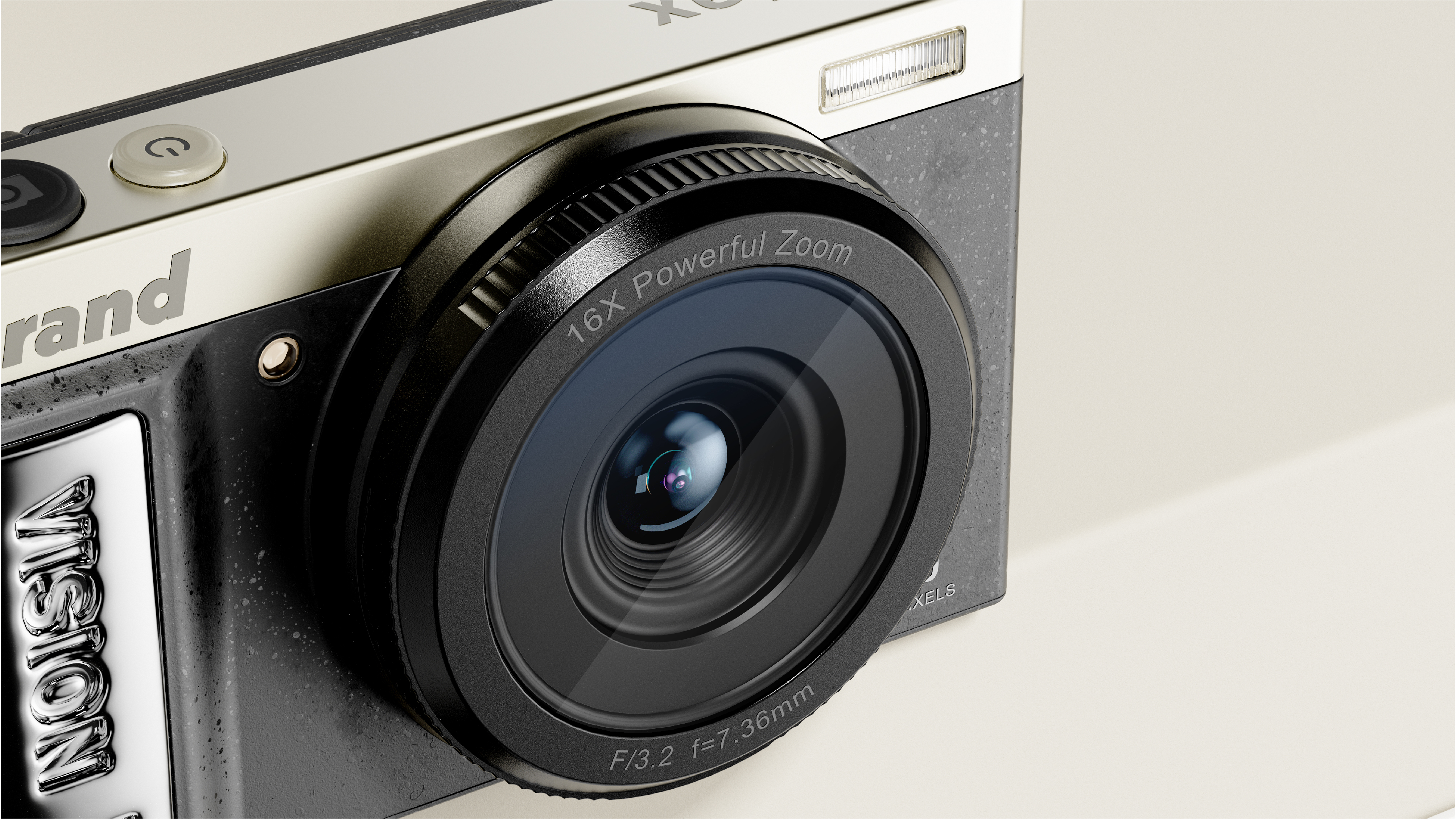 industrial design，product design，Appearance design，Camera design，clamshell camera，