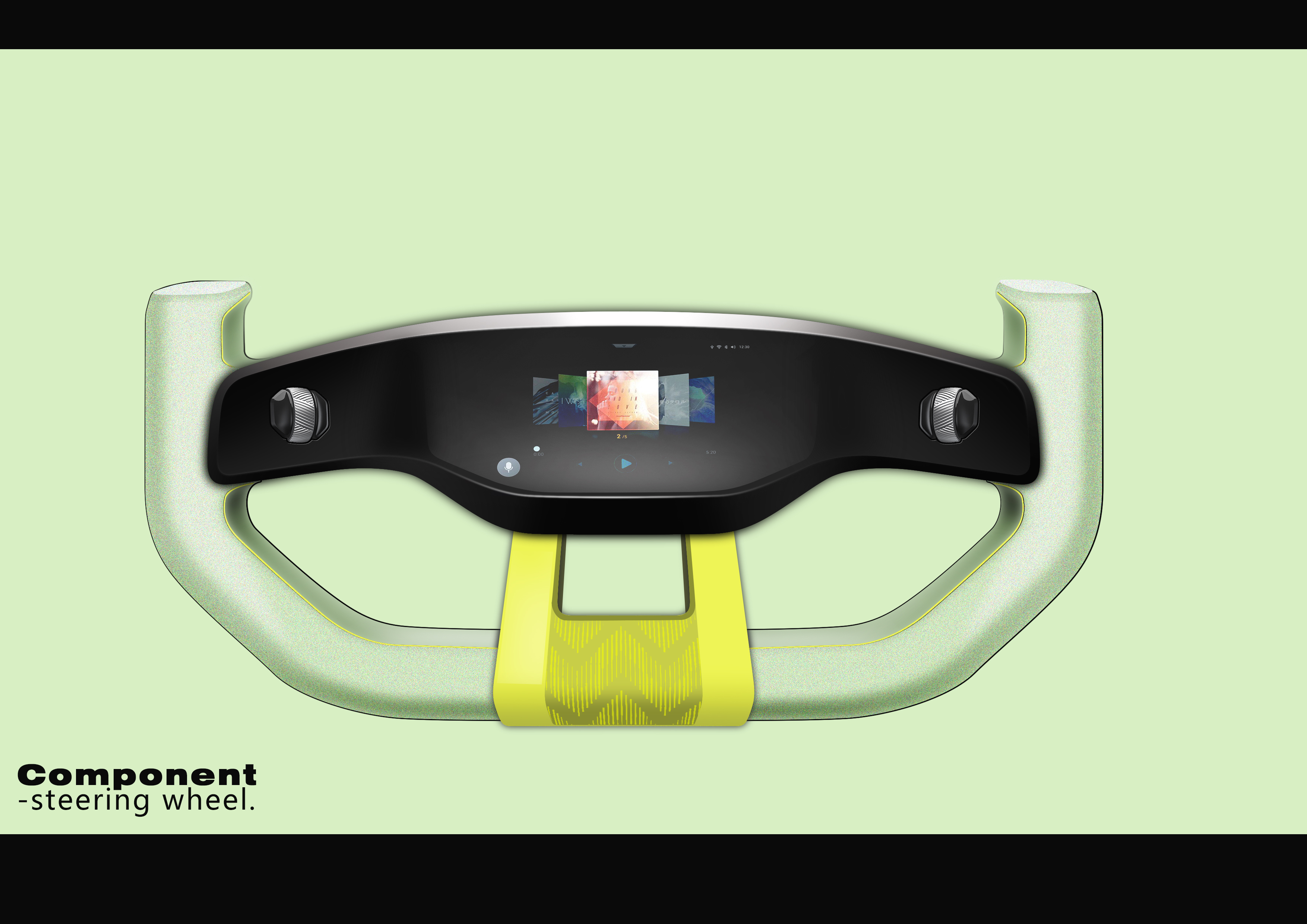 Exterior design，Interior design，PS rendering，exterior，interior，Interior parts，Steering wheel design，Seat design，