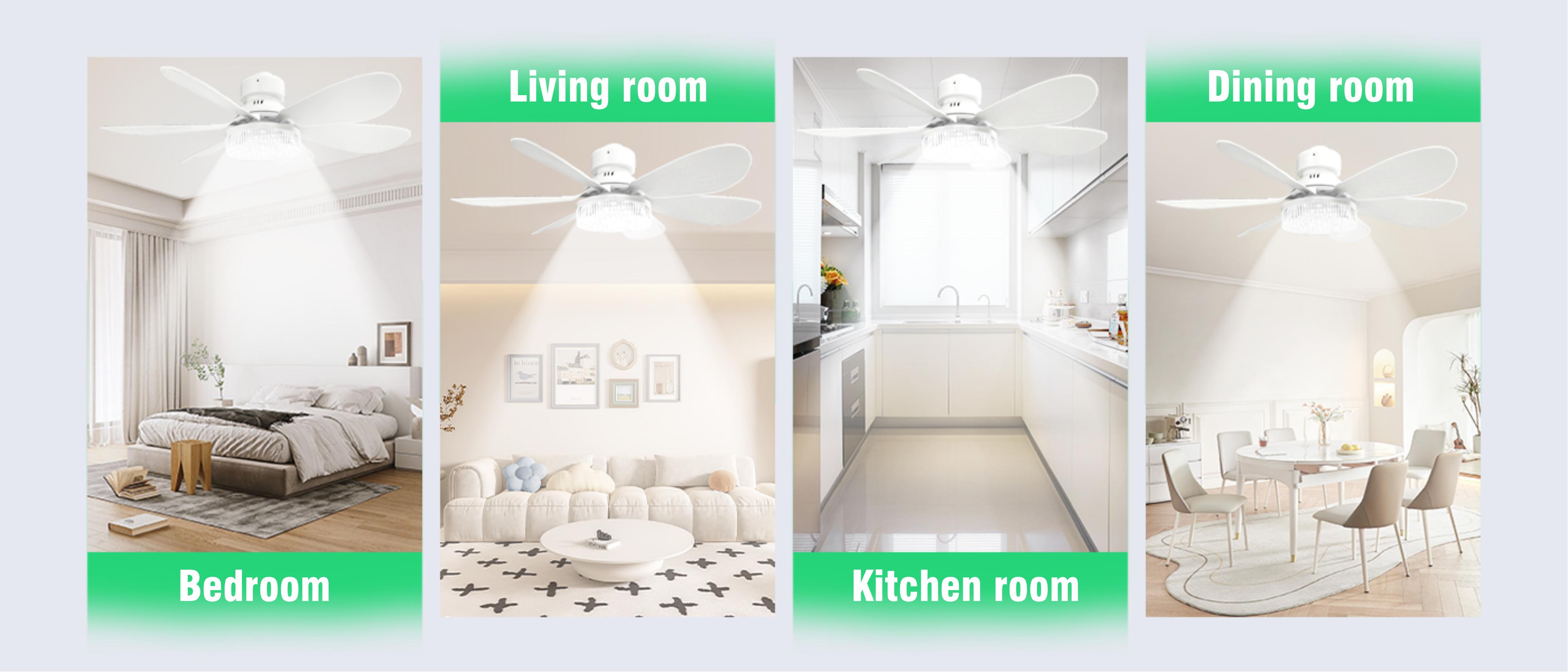 Fan lamp，ceiling fan lamp，Home furnishing，Summer Fan Light，Furniture decoration fan，