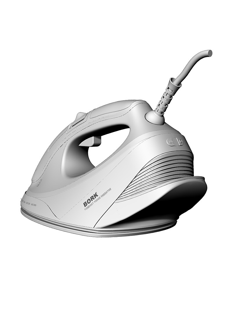 industrial design，product design，rhino，modeling，Render，Product modeling，Electric iron，