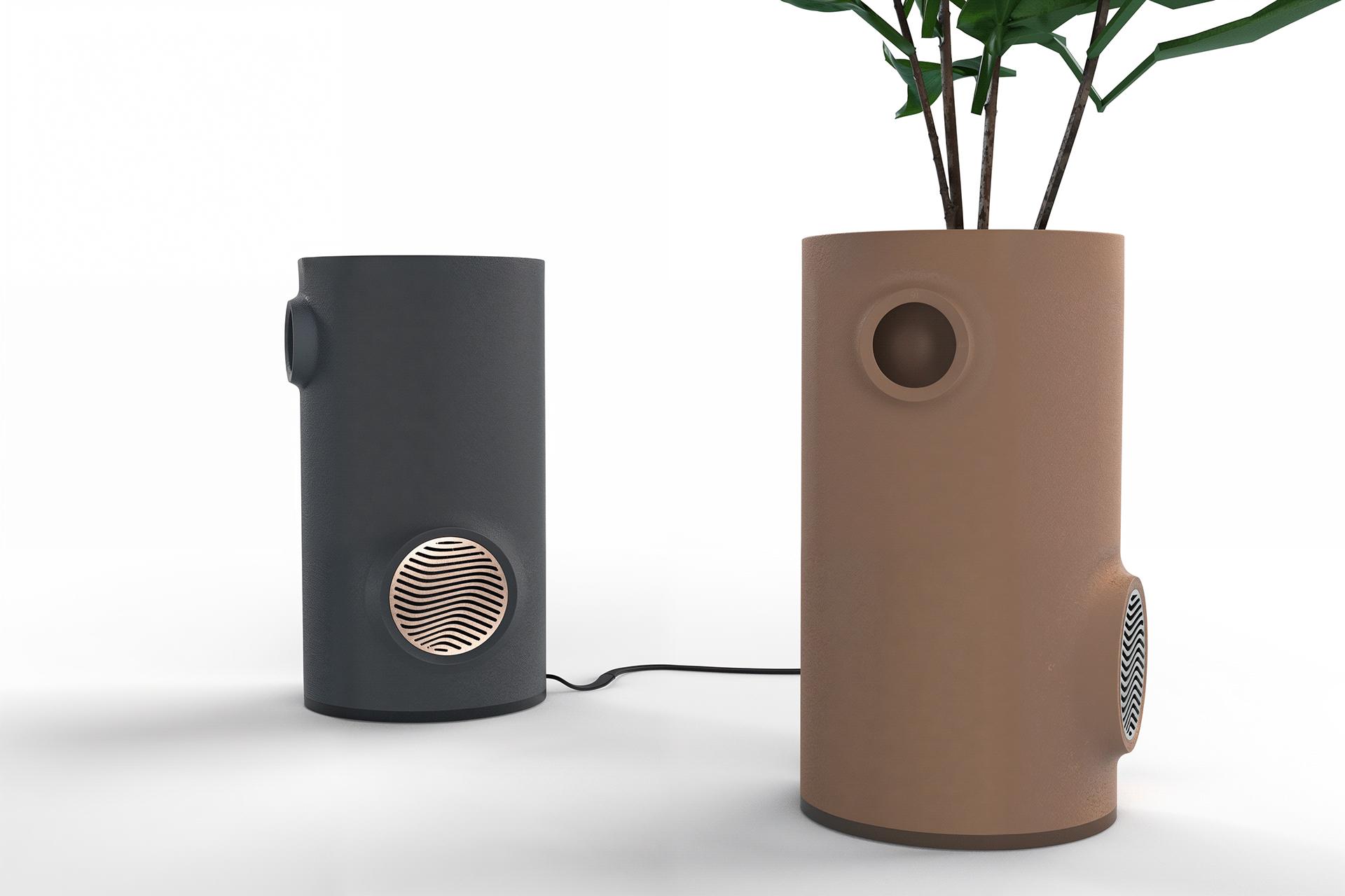 Cooool Vase，vase，Desktop cooler，cooling，