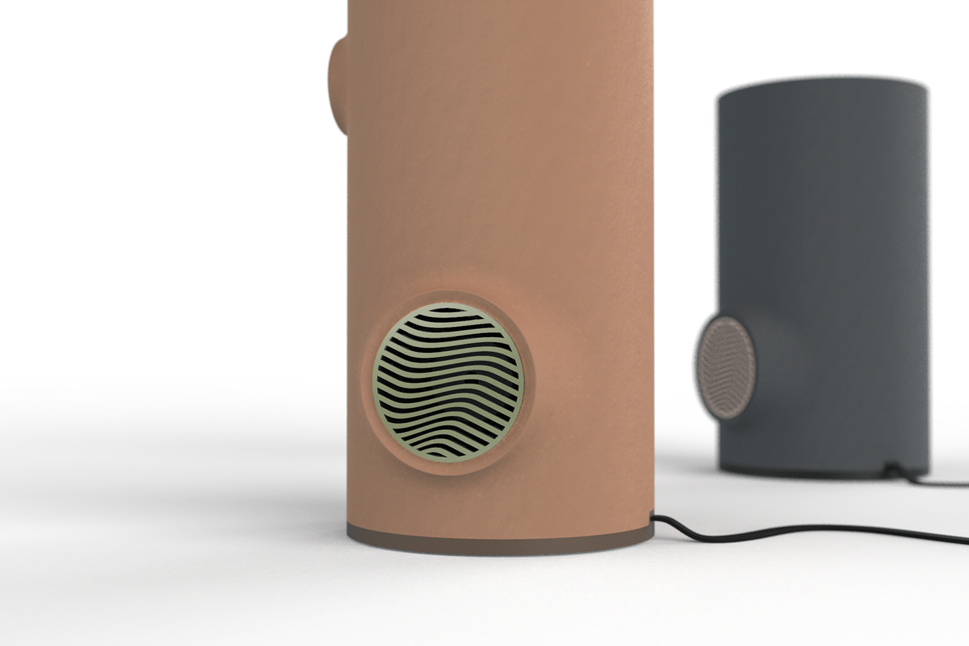 Cooool Vase，vase，Desktop cooler，cooling，